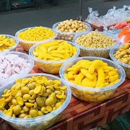 ผลไม้อบแห้ง แช่อิ่มและขนม